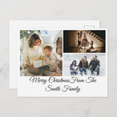 Personalized Photo Collage Feestdagenkaart (Voorkant / Achterkant)