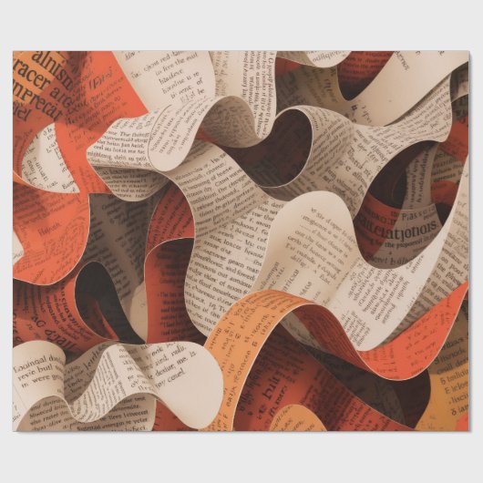 Personalized Photo Collage Gift | Custom Memory Ke Cadeaupapier (Vlak)