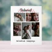 Personalized Photo Collage Gift for Mom Acryl Bord (Neutraal)