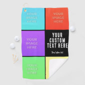 Personalized Photo Collage  Golfhanddoek (Insitu)