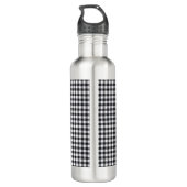 Personalized Photo Collage & Kids' Names "DAD" Waterfles (Achterkant)