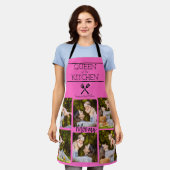 Personalized Photo Collage Kitchen Apron Schort (Gedragen)