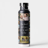 Personalized Photo Collage With Quote Waterfles (Links)