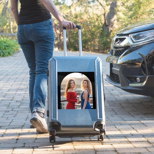 Personalized Photo Custom-Cut Vinyl Name Sticker (Koffer Insitu)