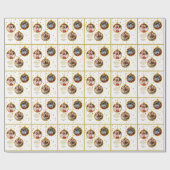 Personalized Photo - Custom Family Holiday Cadeaupapier (Vlak)