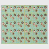 Personalized Photo - Custom Family Holiday Cadeaupapier (Vlak)