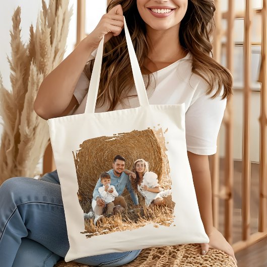 Personalized Photo Custom Family Matching Gift Tote Bag
