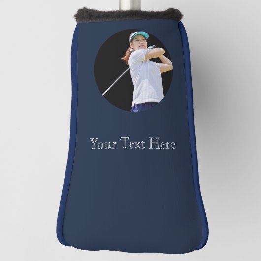 Personalized Photo Custom Golf Club Head Cover (Draai 90)