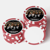 Personalized Photo Funny Gift Graduation  Poker Chips (Opstapeling)