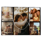 Personalized Photo Gift Bag for Special Occasions Groot Cadeauzakje (Achterkant)