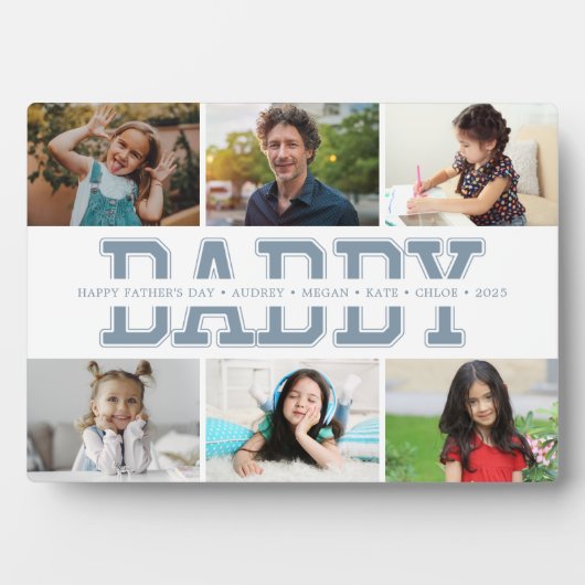 Personalized Photo Gift for Daddy Fotoplaat (voorkant)