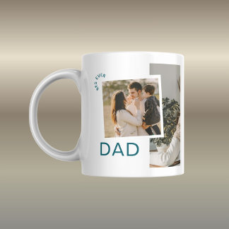 Personalized Photo Gift for Fathers Day Koffiemok