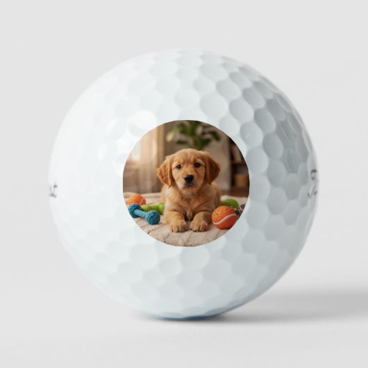 Personalized Photo Golf Ball Corporate Giveaway Golfballen (Voorkant)