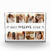 Personalized Photo Grid Collage | Cute Keepsake Fotoblokken (Voorkant)