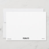 Personalized Photo Holiday Snoopy & Friends Feestdagenkaart (Achterkant)