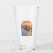 Personalized Photo Keepsake 50th Anniversary Gift Glas (Achterkant)