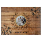 Personalized Photo Keepsake Cutting Board Snijplank (Voorkant)