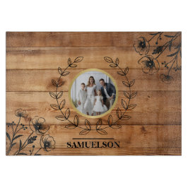 Personalized Photo Keepsake Cutting Board Snijplank