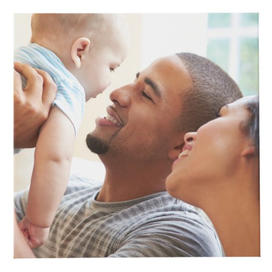 Personalized Photo Keepsake Memorial Photo Cube Kubus (Voorkant)