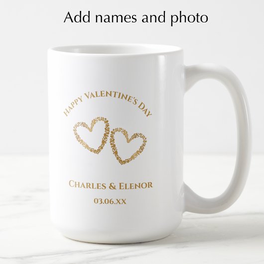 Personalized Photo Keepsake Valentines Day Gift Koffiemok