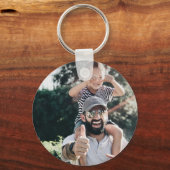 Personalized Photo Keychain: Custom Acrylic Family Sleutelhanger (Achterkant)