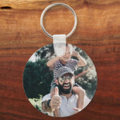 Personalized Photo Keychain: Custom Acrylic Family Sleutelhanger (Voorkant)