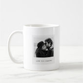 Personalized Photo – Love You Forever Custom  Koffiemok (Links)