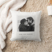 Personalized Photo – Love You Forever Kussen (Deken)