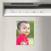 Personalized Photo Magnet (Insitu (Vaatwasser))