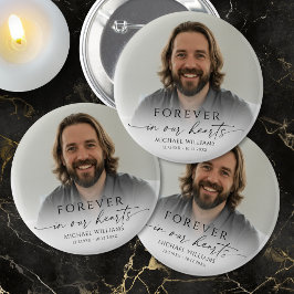Personalized Photo Memorial Ronde Button 5,7 Cm
