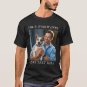 Personalized Photo & Message T-shirt (Voorkant)