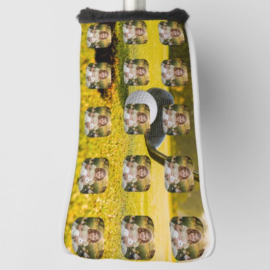 Personalized Photo Minimalist Modern  Golfheadcover (Draai 90)