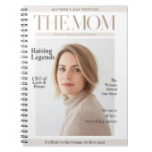 Personalized Photo Mom – Custom Mother’s D Notitieboek (Voorkant)