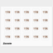 Personalized Photo MOM | Custom Mother’s Day  Vierkante Sticker (Vel)
