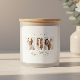 Personalized Photo MOM | Custom Mother’s Day  Vierkante Sticker