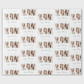 Personalized Photo MOM Happy Mother's Day Cadeaupapier (Vlak)