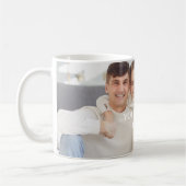 Personalized photo mug for dad, personalized photo koffiemok (Links)