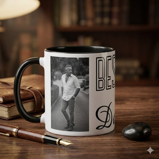 Personalized Photo Mug for Father’s Day Gift Mok