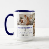 Personalized Photo Mug – Our First Father’s Day Mok (Links)