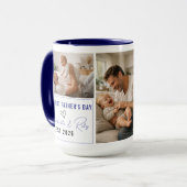 Personalized Photo Mug – Our First Father’s Day Mok (Voorkant links)