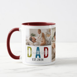 Personalized Photo Mug – Our First Father’s Day Mok