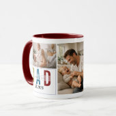 Personalized Photo Mug – Our First Father’s Day Mok (Voorkant links)