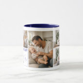 Personalized Photo Mug – Our First Father’s Day Mok (Midden)