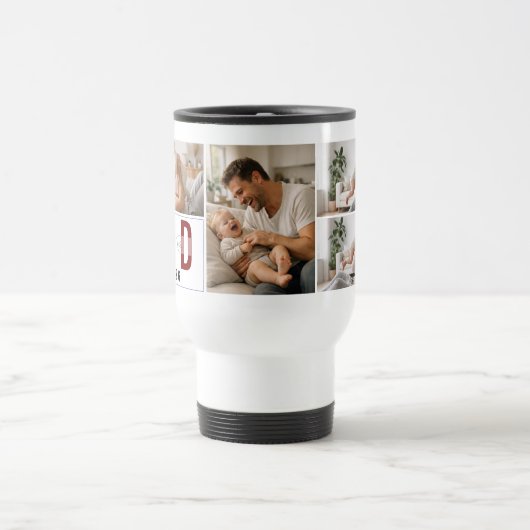 Personalized Photo Mug – Our First Father’s Day Reisbeker (Center)