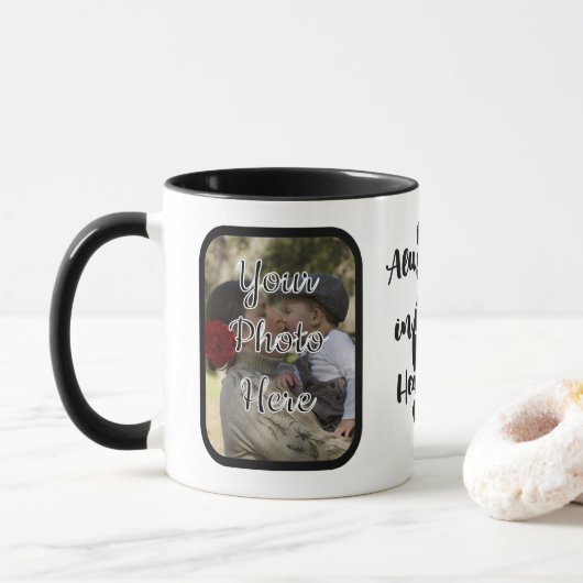Personalized Photo Mug – Special Memory Mok (Met donut)