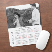 Personalized Photo Names 2026 Calendar Muismat