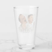 Personalized Photo Pawpaw Glas (Achterkant)