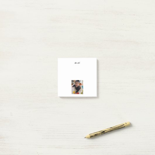 PERSONALIZED PHOTO POST-IT notes (Op bureau)