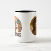 Personalized Photo Retro Bahamas Tropical Beach    Mok (Midden)