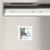 Personalized Photo Save the Date Wedding magnet (Insitu (Vaatwasser))